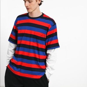 Primitive Two Fer Stripe Crew
